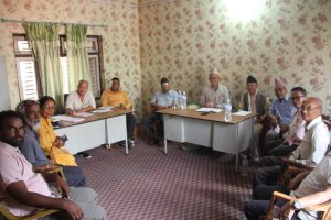 त्रियुगा प्रज्ञा प्रतिष्ठानको पहिलो बैठक सम्पन्न